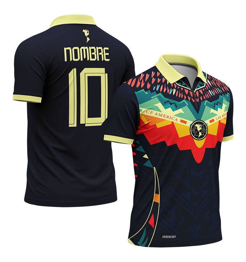 jersey tipo polo del club america