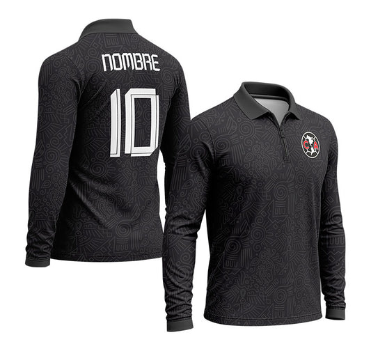 playera polo club america (M-larga) 2