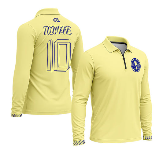 playera polo club america (M-larga) 36