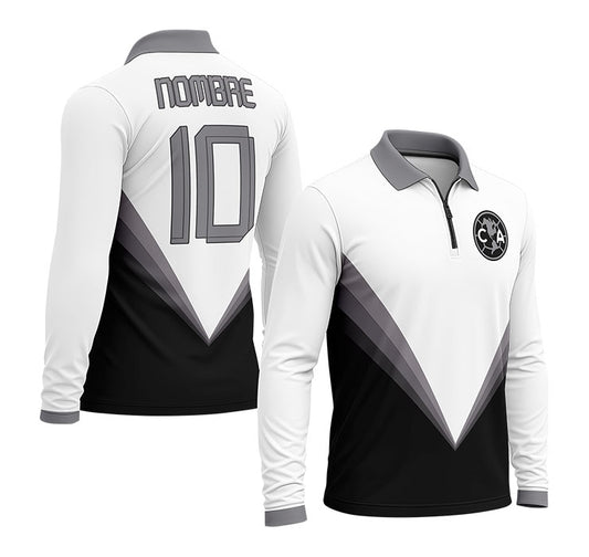 playera polo club america (M-larga) 37