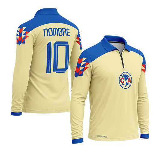 playera polo club america (M-larga) 38