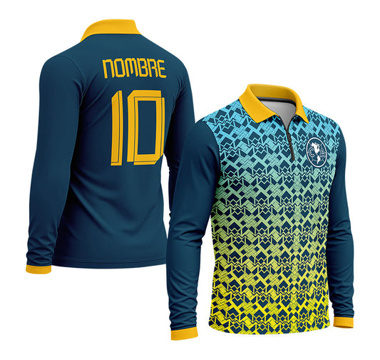playera polo club america (M-larga) 8